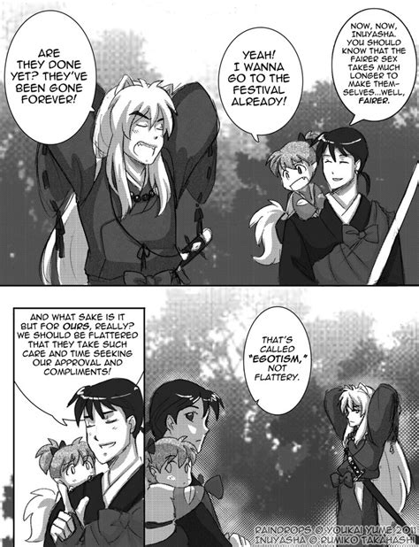 inuyasha doujinshi|Raindrops: A SessKag Story .